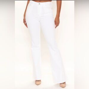 New Fashion Nova High Rise Flare Jeans